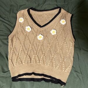 Cute Crochet Sweater Vest